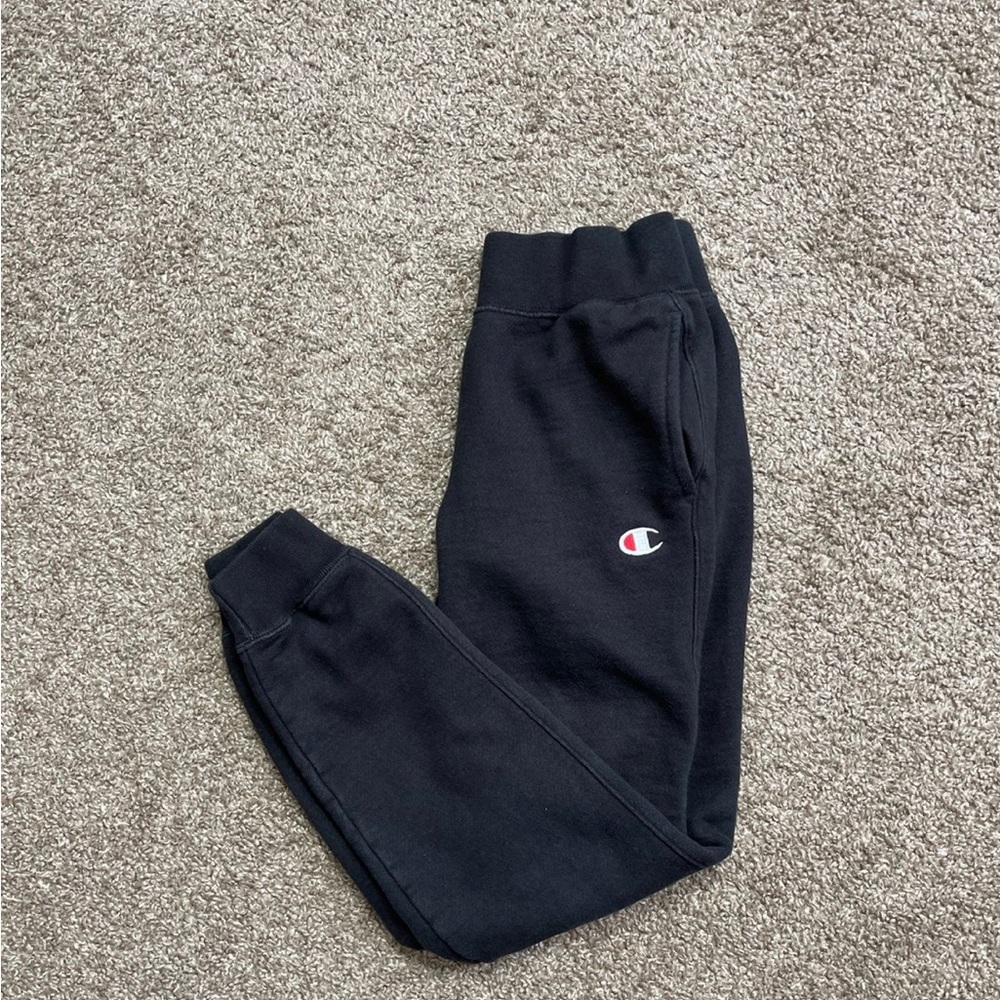 Black Champion Joggers